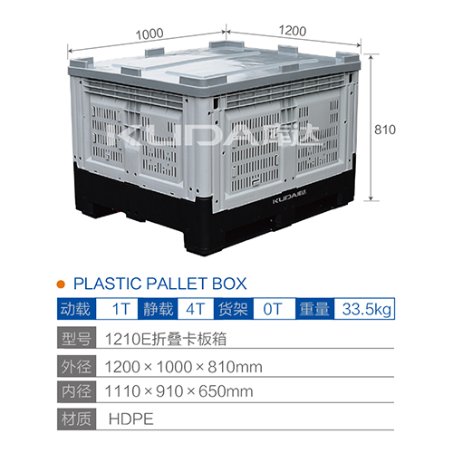 1210E折叠卡板箱
