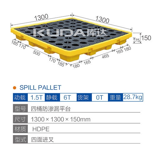 四桶防渗漏平台