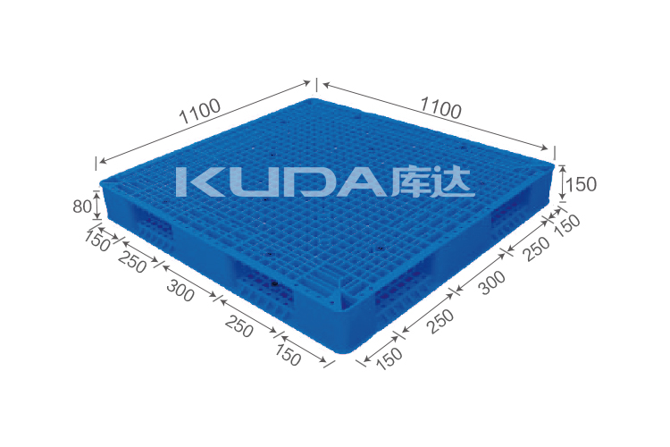1111D网格双面塑料托盘